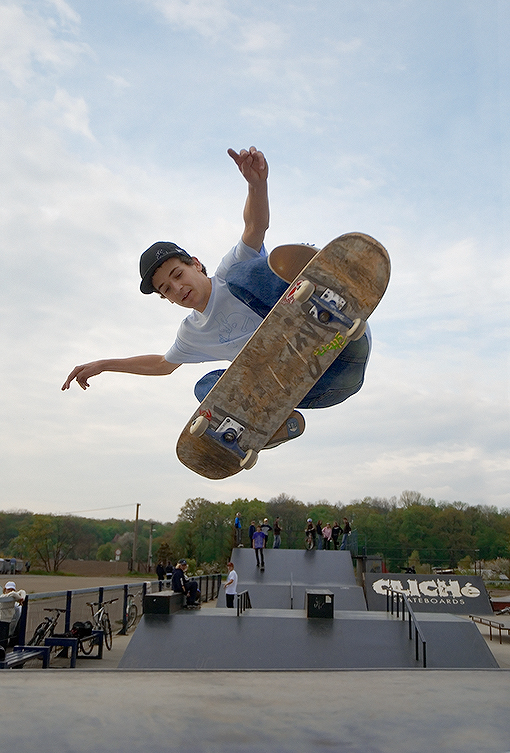 ollie to fakie